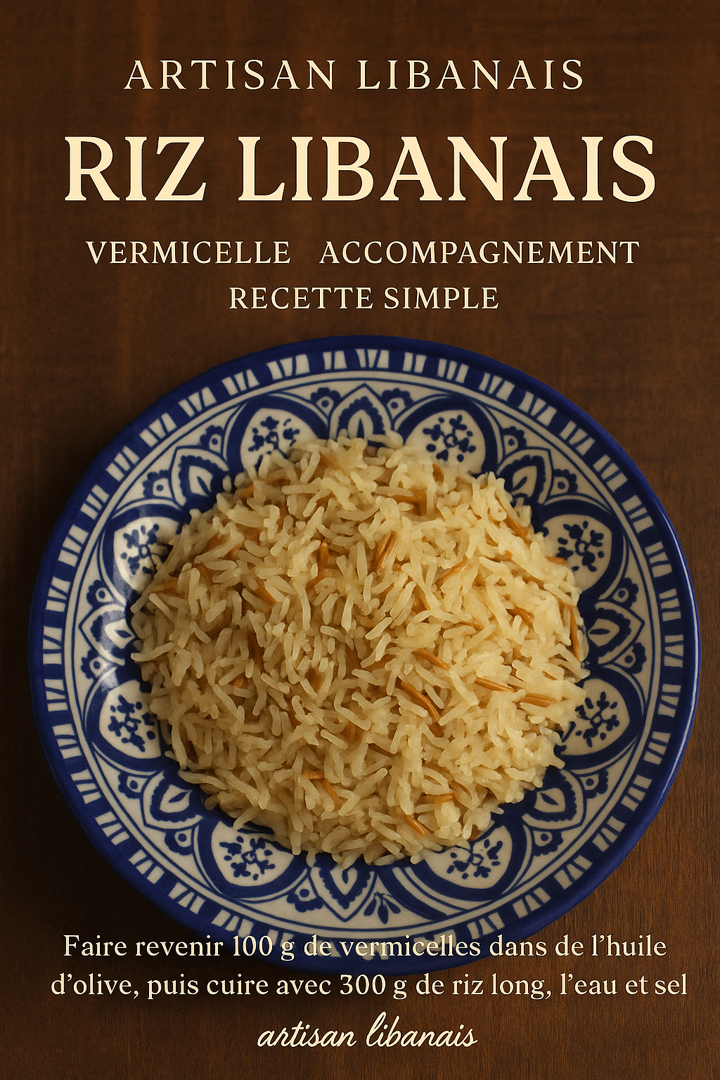 artisan libanais